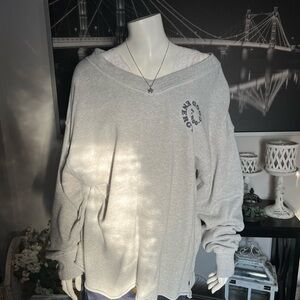 1‑800‑GOOD ENERGY Oversized Graphic Crewneck (Fits M–L)